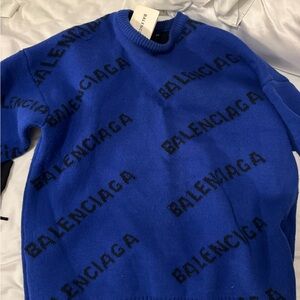 Balenciaga oversized wool sweater